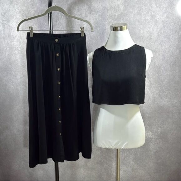 Petal and Pup Ava 2pc Skirt and Top Set in Black | Size 4 - Picture 5 of 12